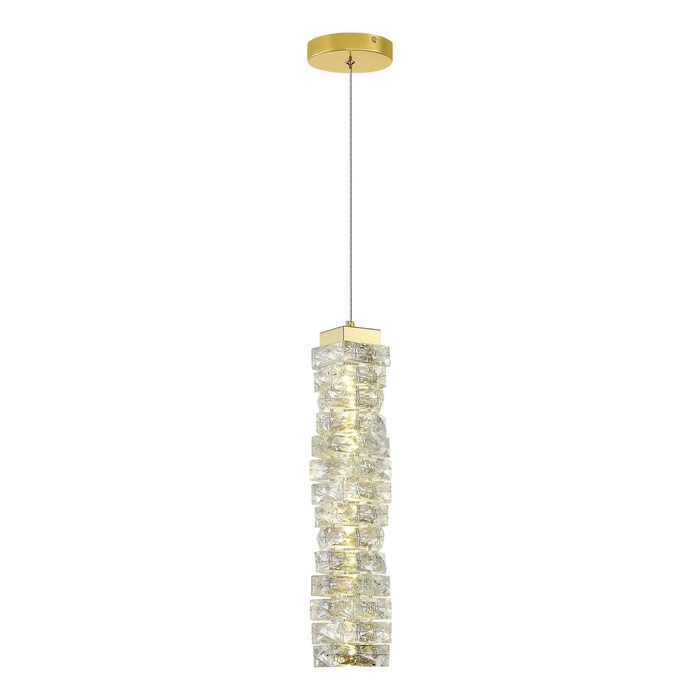 Подвес St Luce. SL6010.203.15. Espira. 1х15 Вт, LED, 3000K, 180 Lm, 12х12х46 см, цвет золотистый
Подвес St Luce. SL6010.203.15. Espira. 1х15 Вт, LED, 3000K, 180 Lm, 12х12х46 см, цвет золотистый