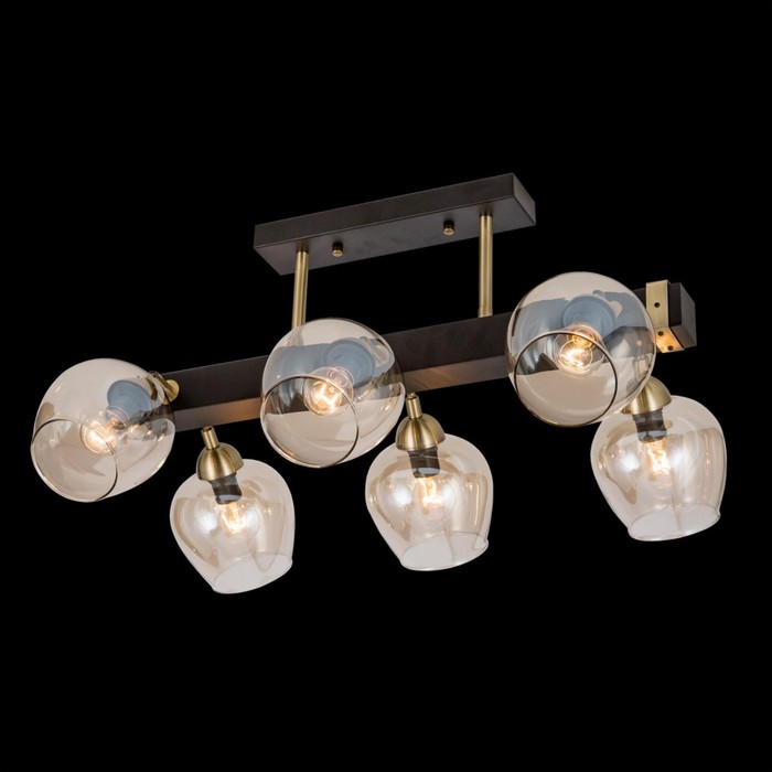 Люстра на штанге Citilux «Болеро Нуар» CL11816560х40х31 см, 6х40Вт, E14, цвет коричневый
Люстра на штанге Citilux «Болеро Нуар» CL11816560х40х31 см, 6х40Вт, E14, цвет коричневый