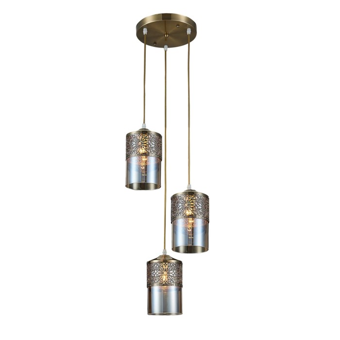 Светильник подвесной Citilux «Эмир» CL467033, 30х30х120 см, 3х75Вт, E27, цвет коричневый
Светильник подвесной Citilux «Эмир» CL467033, 30х30х120 см, 3х75Вт, E27, цвет коричневый