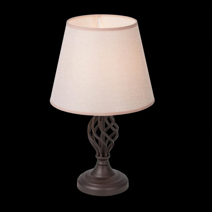 

Лампа настольная декоративная Citilux «Вена» CL402855 26,5х26,5х43,5 см, 1х75Вт, E27, цвет коричневый