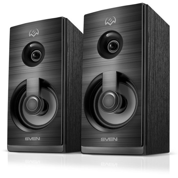 фото Колонки sven sps-512 2.0 черный 6вт