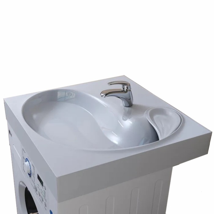 фото Раковина над стиральной машиной uperwood buta, 60,5х60 см