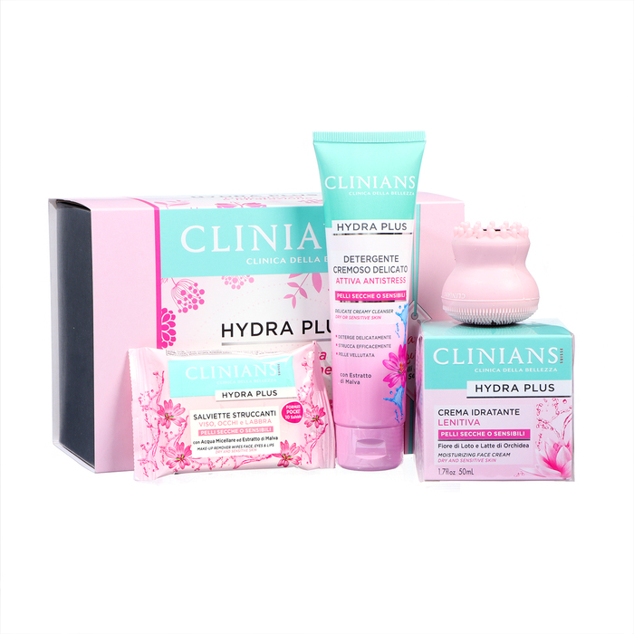 Подарочный набор CLINIANS : Крем для лица + крем для умывания + влажные салфетки + щетка для чистки лица
Подарочный набор CLINIANS : Крем для лица + крем для умывания + влажные салфетки + щетка для чистки лица