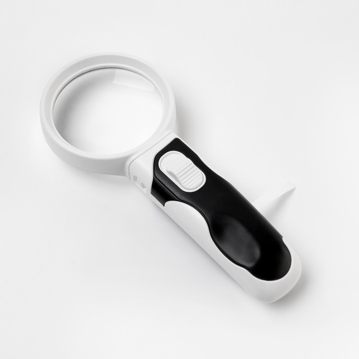 фото Лупа с подсветкой, съемные линзы 60,35мм