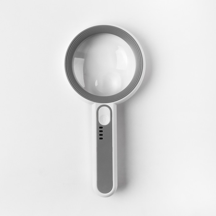 фото Лупа классическая, линза 70мм, подсветка