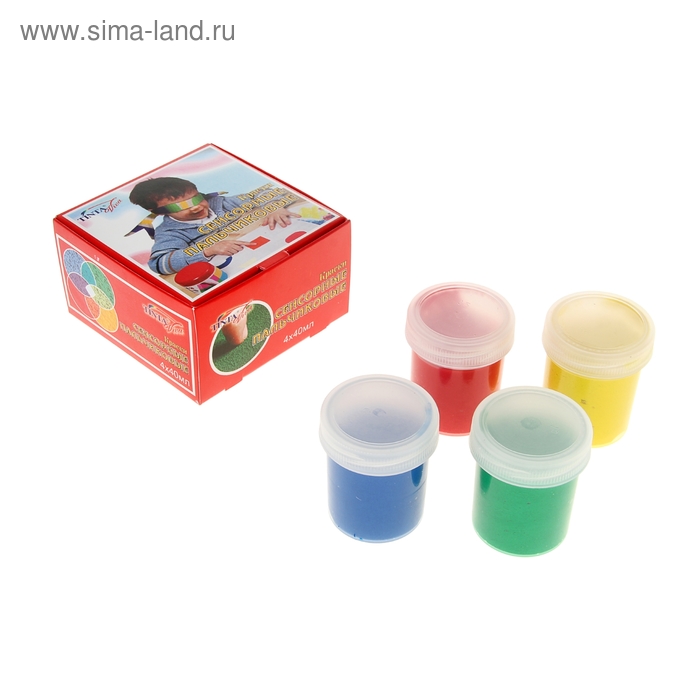 Краски пальчиковые сенсорные, набор 4 цвета по 40 мл «Экспоприбор»
Краски пальчиковые сенсорные, набор 4 цвета по 40 мл «Экспоприбор»