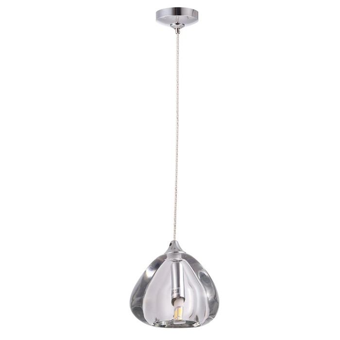 Светильник подвесной Crystal Lux, Verano 3712/201, G9, 1х15 Вт, 11х12х12 см, цвет хром
Светильник подвесной Crystal Lux, Verano 3712/201, G9, 1х15 Вт, 11х12х12 см, цвет хром