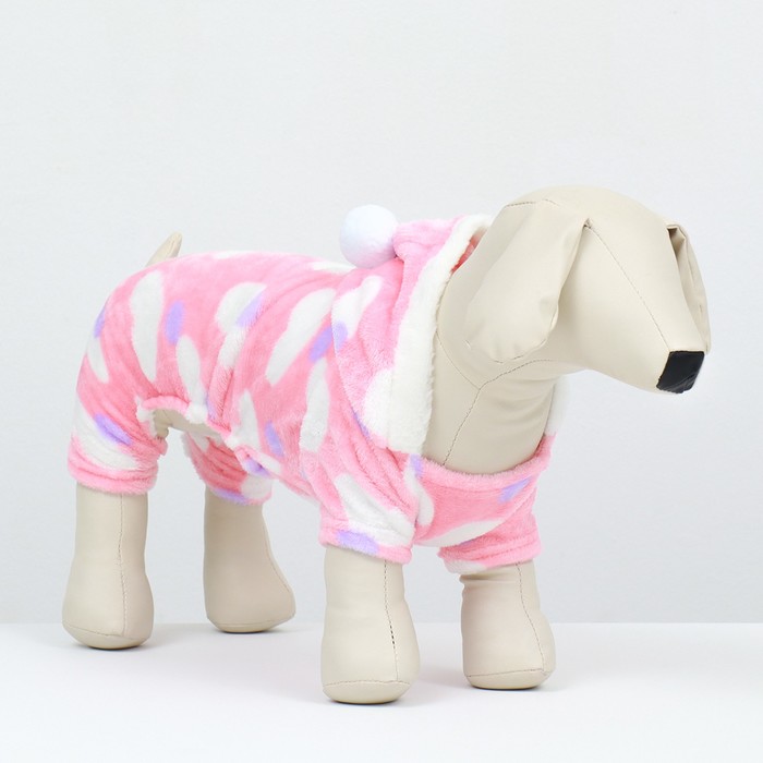 Комбинезон "Любовь" с капюшоном, размер XL (ДС 40 см, ОГ 50 см, ОШ 40 см), розовый
Комбинезон "Любовь" с капюшоном, размер XL (ДС 40 см, ОГ 50 см, ОШ 40 см), розовый