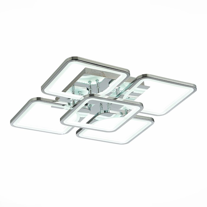 Светильник потолочный Evoled. SLE500412-05. Valia. 1х170 Вт, LED, 3000-6000K, 12240 Lm, 60х60х15 см, цвет хром
Светильник потолочный Evoled. SLE500412-05. Valia. 1х170 Вт, LED, 3000-6000K, 12240 Lm, 60х60х15 см, цвет хром