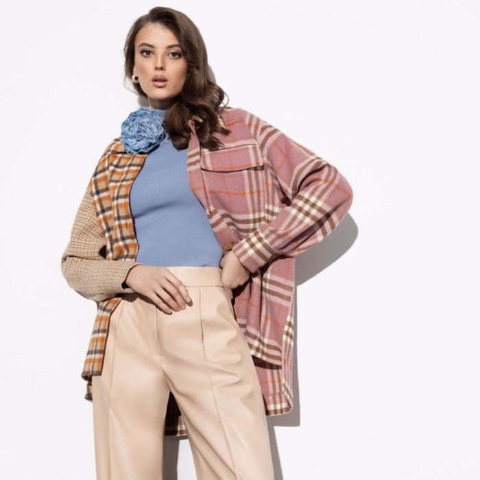 фото Рубашка женская «навсегда в сердце», размер 54 charuttimoda