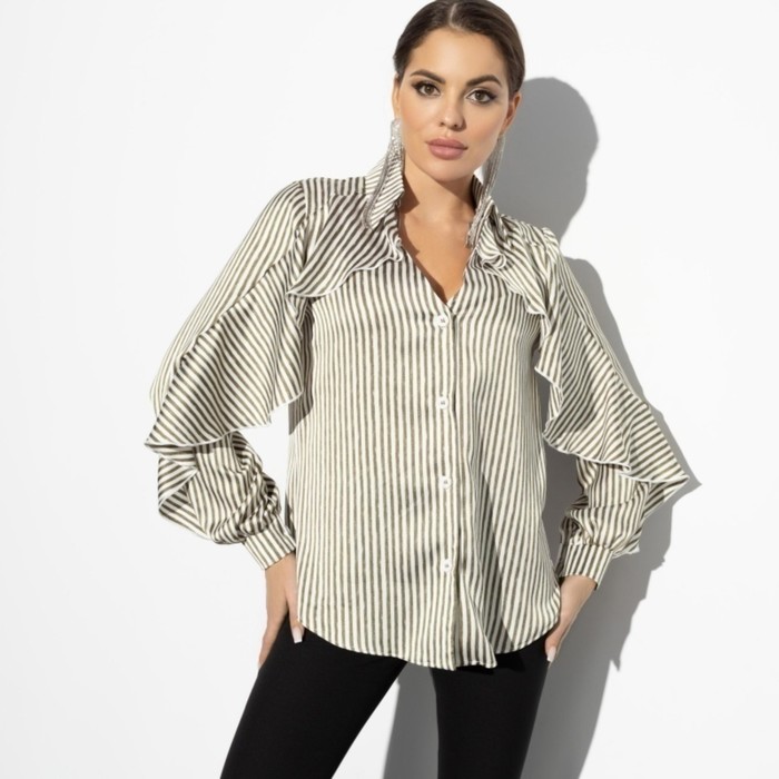 фото Рубашка женская «откройся красоте», размер 54 charuttimoda