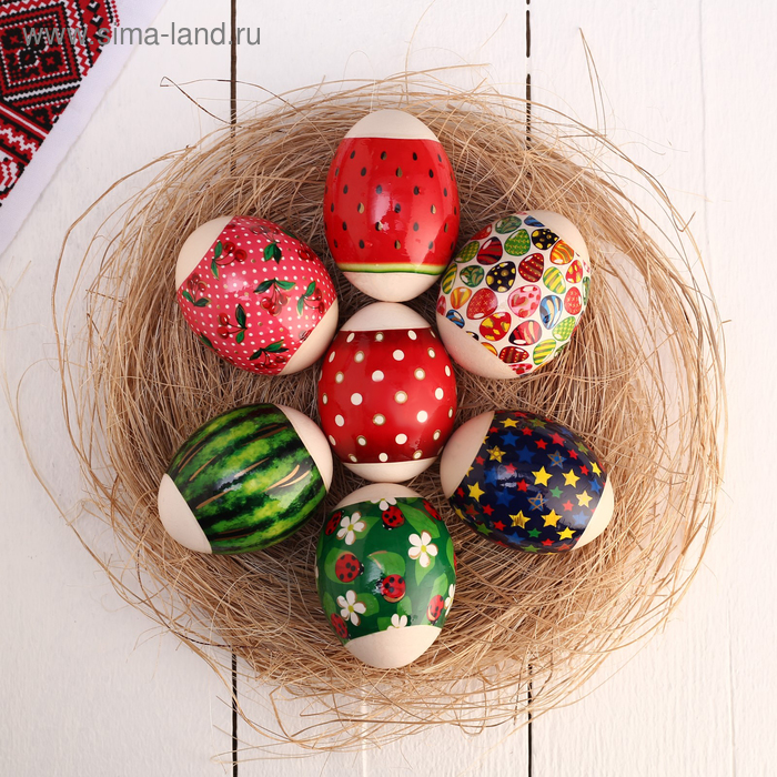 Пленка термоусадочная пасхальная "Веселое ассорти" на 7 яиц
Пленка термоусадочная пасхальная "Веселое ассорти" на 7 яиц