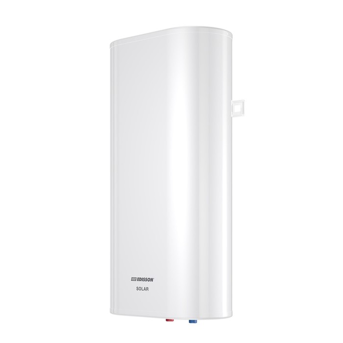 фото Водонагреватель edisson solar 50 v, накопительный, 2000 вт, 50 л, белый
