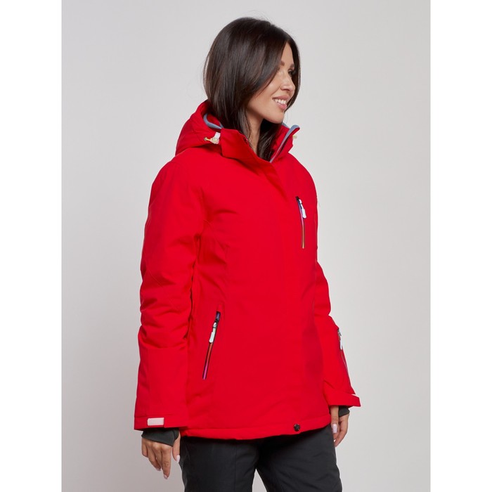 фото Куртка горнолыжная женская, размер 42, цвет красный mtforce