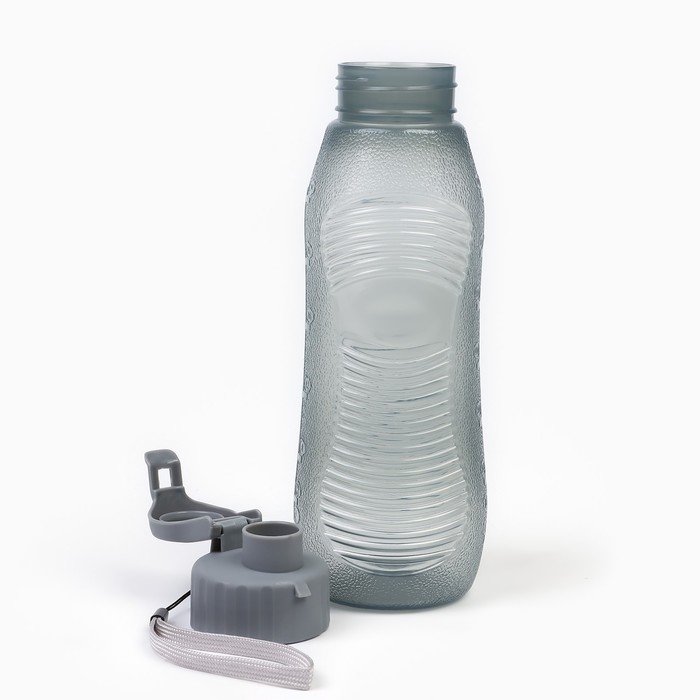 фото Бутылка для воды, 600 мл, 6.6 х 23 см, черная