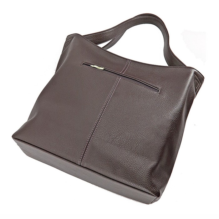 фото Сумка женская (в2216-01110) искусственная кожа, коричневый, 1х210х35 см bagsland