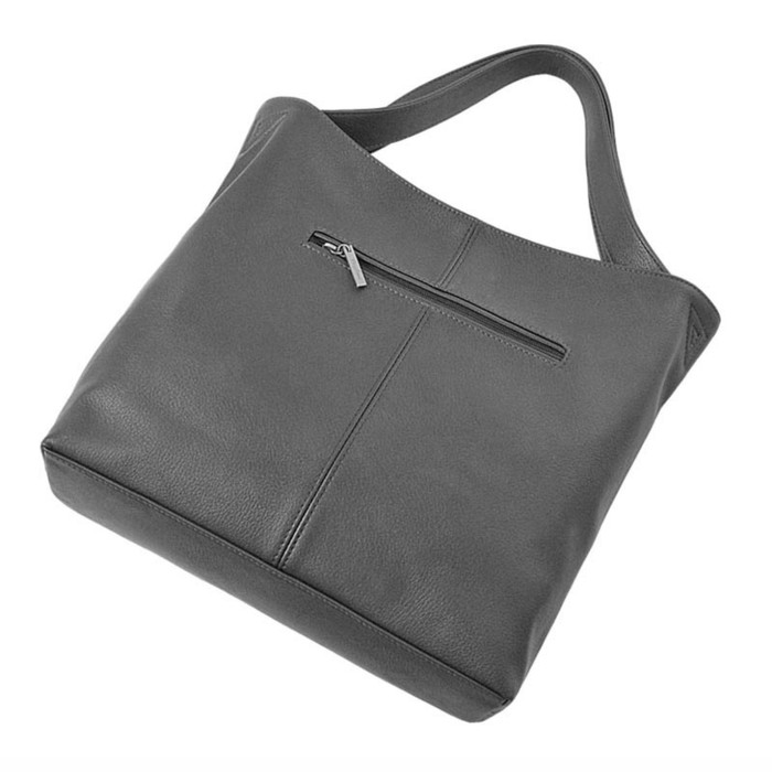 фото Сумка женская (в2216-05110) искусственная кожа, серый, 1х210х35 см bagsland