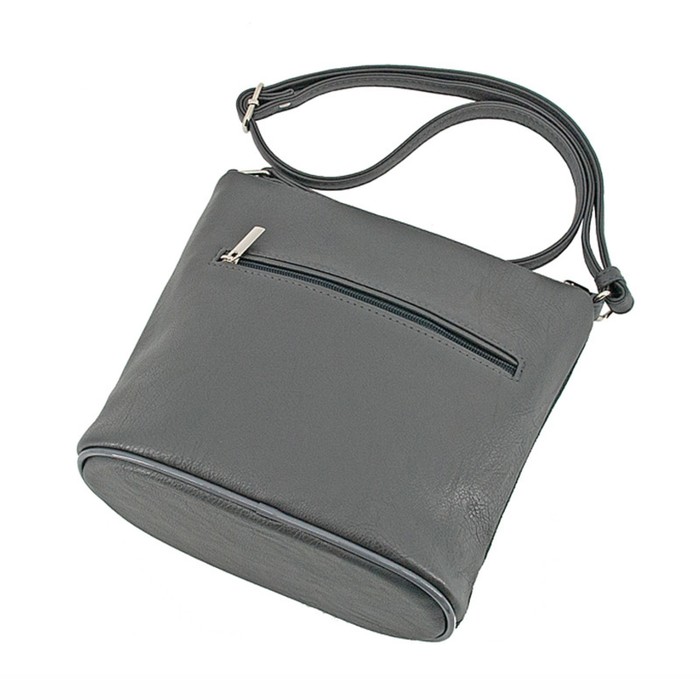 фото Сумка женская (в2636-05140) искусственная кожа + замша, серый, 1х210х22 см bagsland