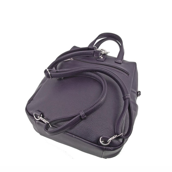 фото Сумка женская (в2753-12110) искусственная кожа, фиолетовый, 1х210х27 см bagsland