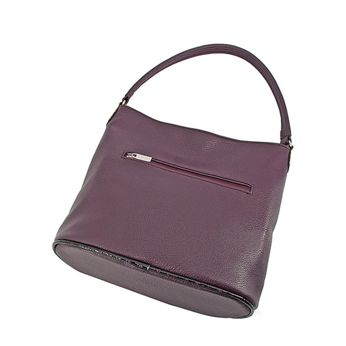 фото Сумка женская (в2755-07140) искусственная кожа + замша, бордовый, 1х210х25 см bagsland