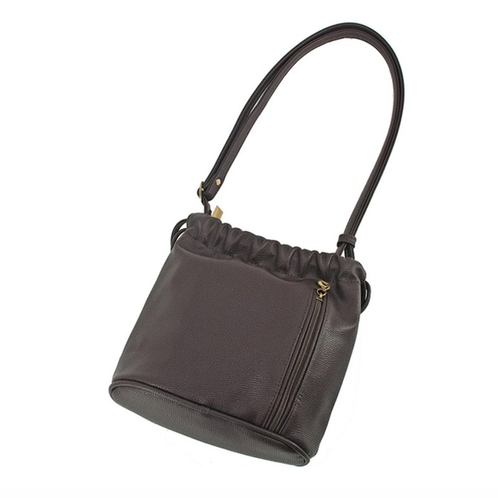 фото Сумка женская (в2779-01110) искусственная кожа, коричневый, 1х210х20 см bagsland