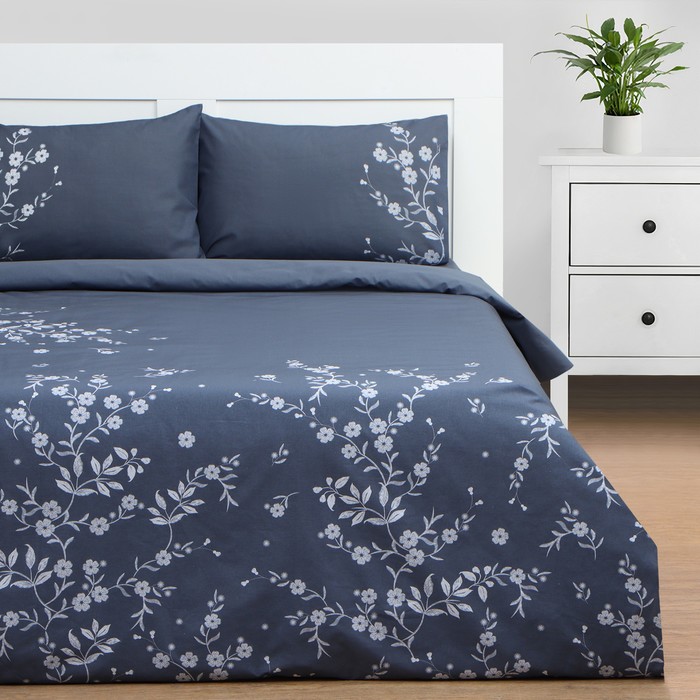 Постельное бельё Этель 2 сп Floral print, 175х215 см, 200х220 см, 50х70 см -2 шт, поплин
Постельное бельё Этель 2 сп Floral print, 175х215 см, 200х220 см, 50х70 см -2 шт, поплин