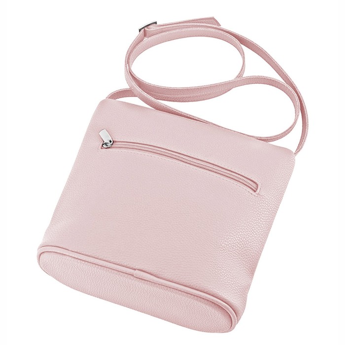 фото Сумка женская (в2796-09140) натуральная кожа, розовый, 1х210х22 см bagsland