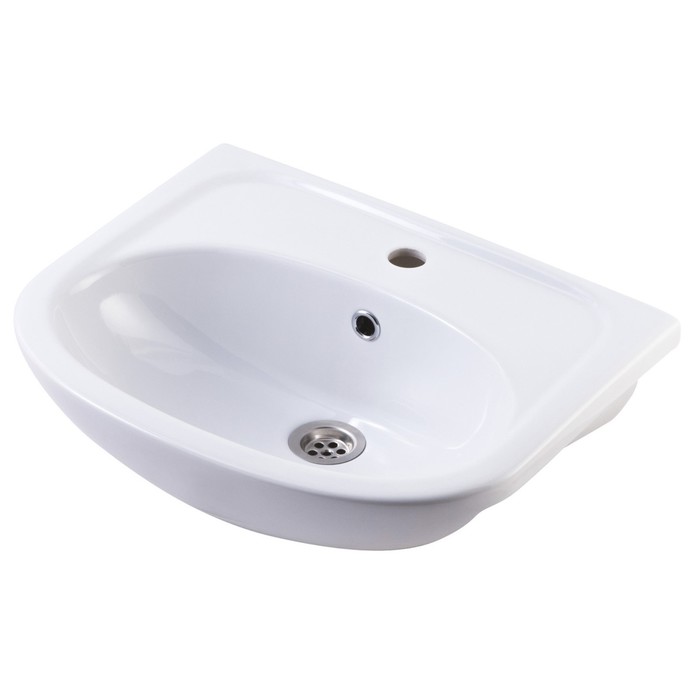 фото Тумба для ванной комнаты "эко 50" камень с раковиной "уют 50" 41,5 х 51 х 80 см runo