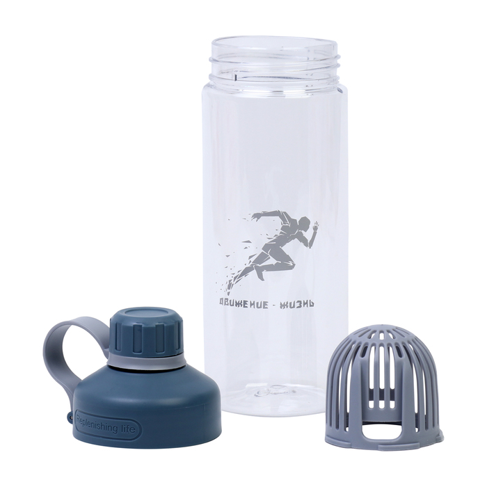 фото Бутылка для воды "движение - жизнь", 550 мл мастер к