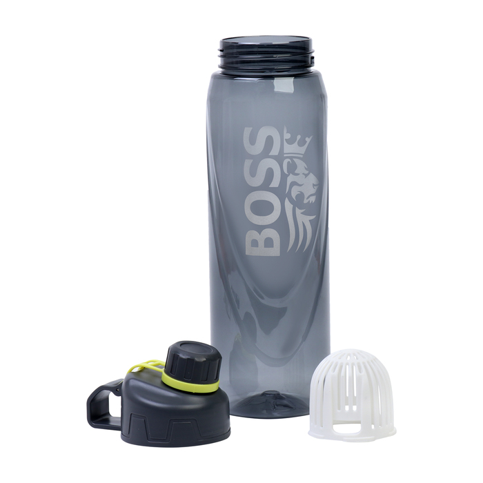 фото Бутылка для воды boss, 1 л, черная мастер к