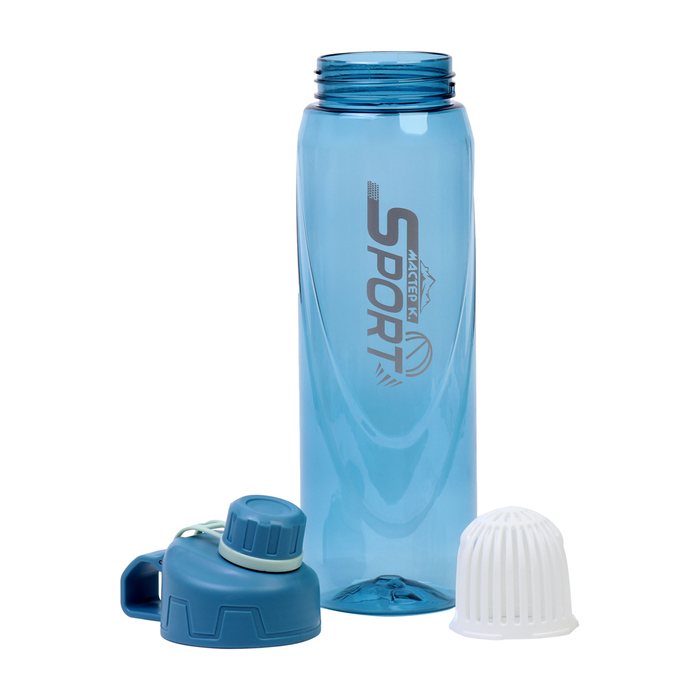 фото Бутылка для воды sport, 1 л, синяя мастер к