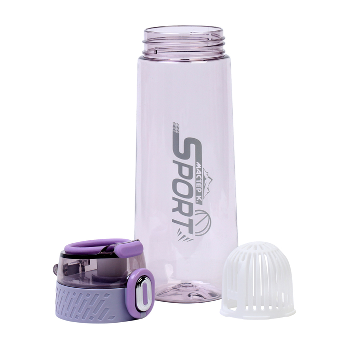 фото Бутылка для воды sport, 750 мл, фиолетовая мастер к