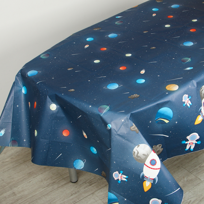 фото Скатерть «космос», 120х180 см страна карнавалия