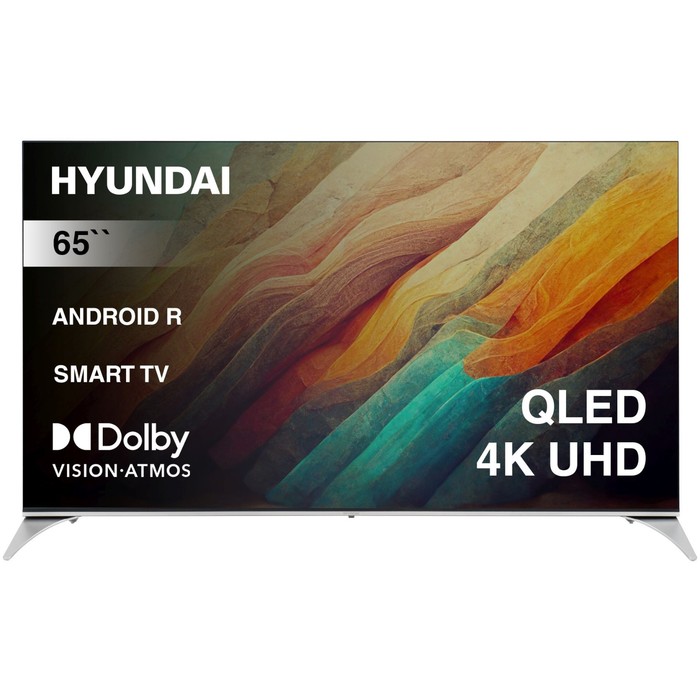 Телевизор QLED Hyundai 65" H-LED65QBU7500 Android TV Frameless черный 4K Ultra HD 60Hz DVB- 103393
Телевизор QLED Hyundai 65" H-LED65QBU7500 Android TV Frameless черный 4K Ultra HD 60Hz DVB- 103393