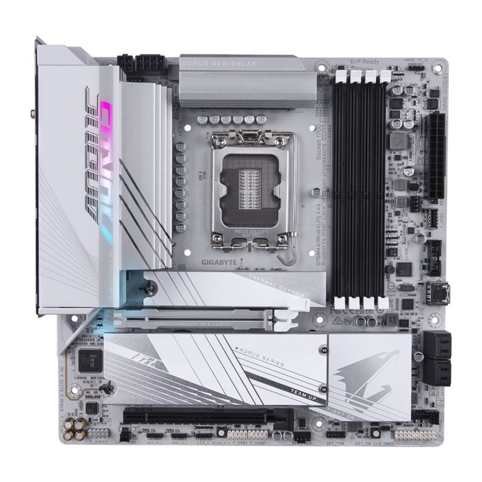 Материнская плата Gigabyte B760M A ELITE X AX Soc-1700 Intel B760 4xDDR5 mATX AC`97 8ch(7.1 103396
Материнская плата Gigabyte B760M A ELITE X AX Soc-1700 Intel B760 4xDDR5 mATX AC`97 8ch(7.1 103396