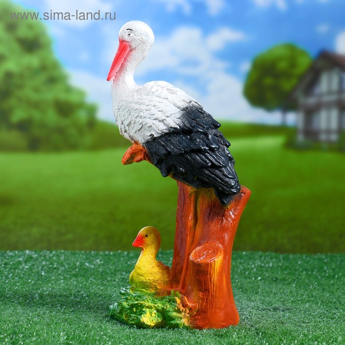 Садовая фигура "Аистенок" 13х15х31см
Садовая фигура "Аистенок" 13х15х31см