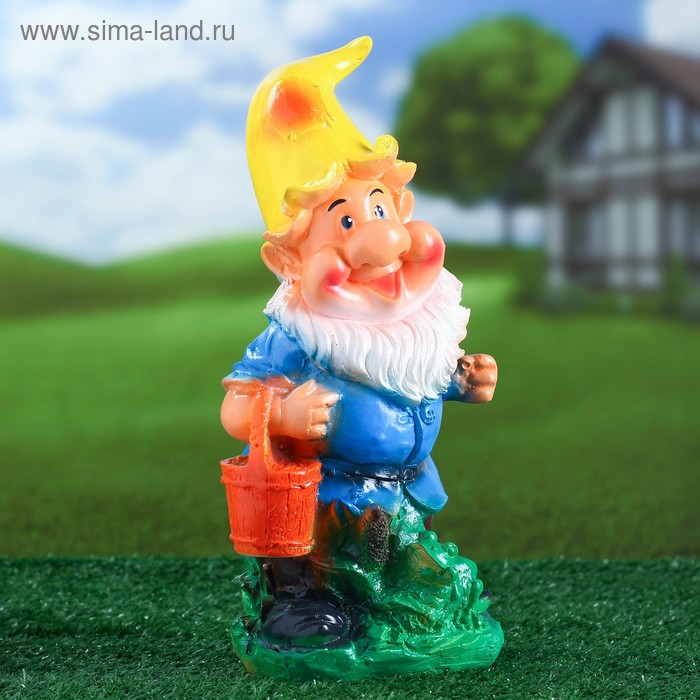 Садовая фигура "Гном" 10х13х32см Микс
Садовая фигура "Гном" 10х13х32см Микс