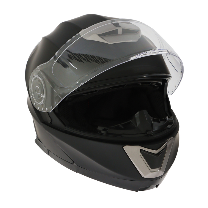 фото Шлем модуляр с двумя визорами, размер xxl, модель - bld-160e, черный матовый