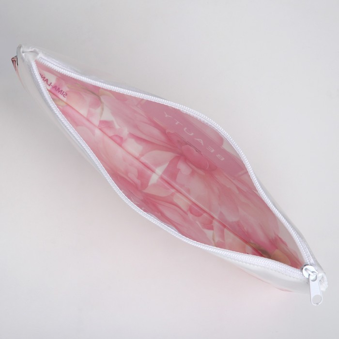 фото Косметичка pvc на молнии «цветы» beauty fox