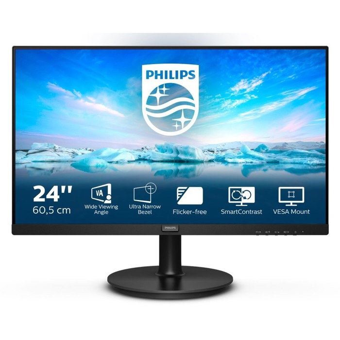 Монитор Philips 23.8" 241V8L(00/01) черный VA LED 16:9 HDMI матовая 250cd 178гр/178гр 1920x 103390
Монитор Philips 23.8" 241V8L(00/01) черный VA LED 16:9 HDMI матовая 250cd 178гр/178гр 1920x 103390