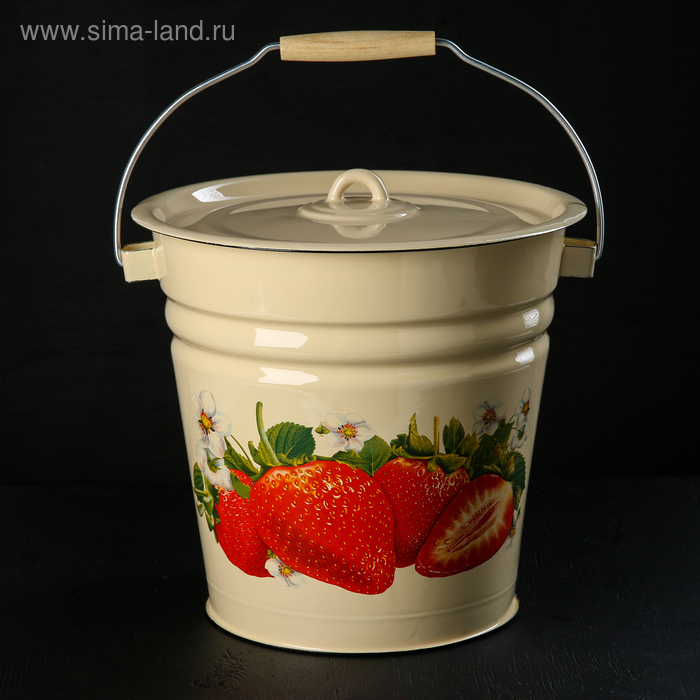 Ведро с крышкой, 12 л, цвет и рисунок МИКС
Ведро с крышкой, 12 л, цвет и рисунок МИКС