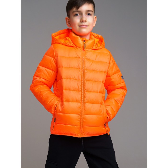 фото Куртка текстильная с полиуретановым покрытием для мальчиков, рост 146 см playtoday