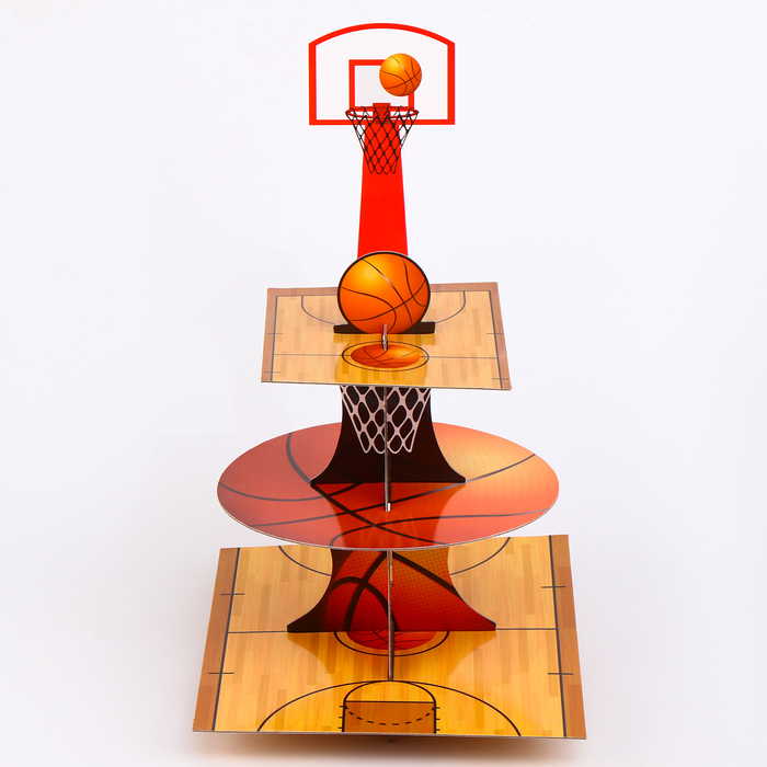 фото Подставка для пирожных «баскетболист» страна карнавалия
