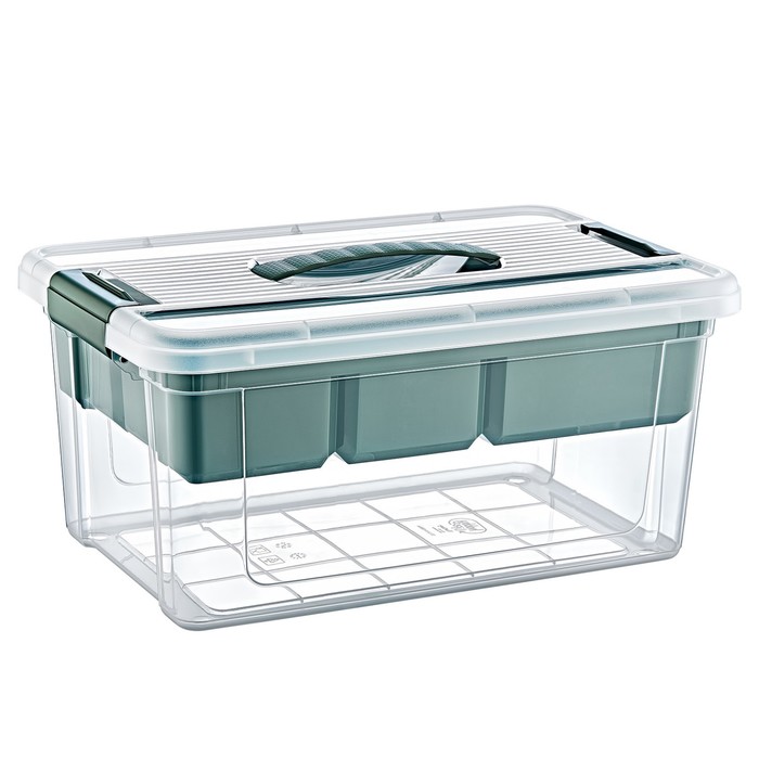 фото Контейнер-органайзер hobbylife stormax 16 л, цвет микс