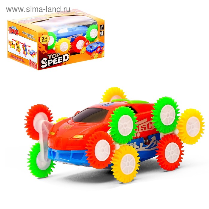 Машина-перевёртыш «Гонка», двухсторонняя, тройное колесо, световые эффекты, цвета МИКС
Машина-перевёртыш «Гонка», двухсторонняя, тройное колесо, световые эффекты, цвета МИКС