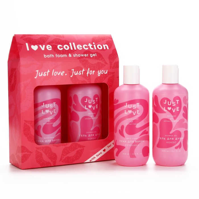 Подарочный набор косметики Love collection, гель для душа 300 мл и пена для ванны 300 мл, ЧИСТОЕ СЧАСТЬЕ
Подарочный набор косметики Love collection, гель для душа 300 мл и пена для ванны 300 мл, ЧИСТОЕ СЧАСТЬЕ