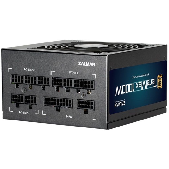 Блок питания Zalman ATX 1000W ZM1000-TMX, 24+4+4pin, APFC, 120 мм fan, 12xSATA, RTL
Блок питания Zalman ATX 1000W ZM1000-TMX, 24+4+4pin, APFC, 120 мм fan, 12xSATA, RTL