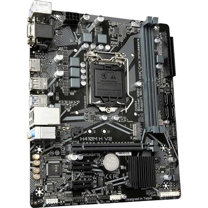 Материнская плата Gigabyte H410M H V2 Soc-1200 Intel H470 2xDDR4 mATX, GbLAN+VGA+HDMI
Материнская плата Gigabyte H410M H V2 Soc-1200 Intel H470 2xDDR4 mATX, GbLAN+VGA+HDMI