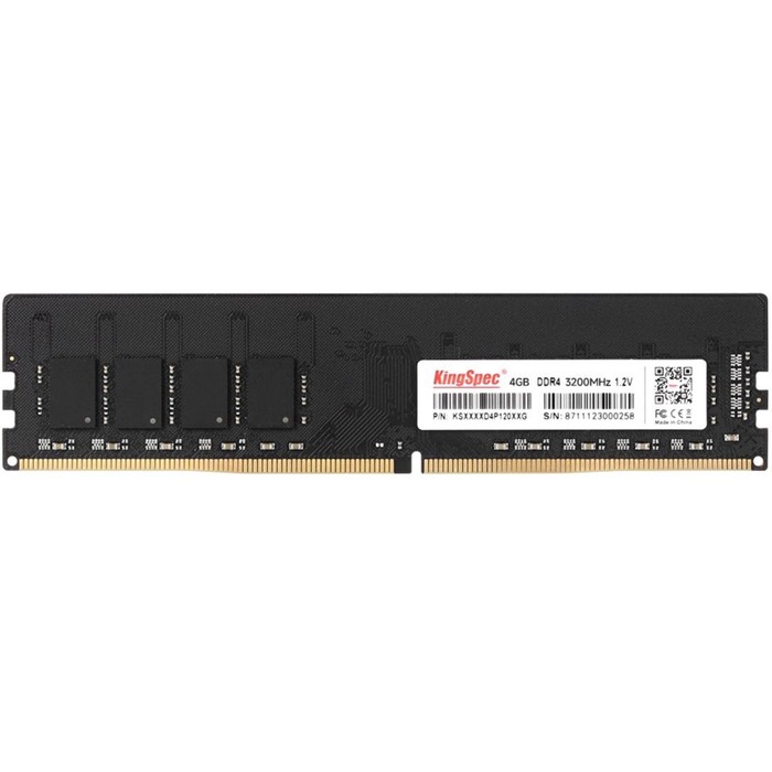 Модуль памяти DDR4 4Gb 3200MHz KS3200D4P12004G RTL PC4-25600 DIMM 288-pin 1.2В single rank
Модуль памяти DDR4 4Gb 3200MHz KS3200D4P12004G RTL PC4-25600 DIMM 288-pin 1.2В single rank