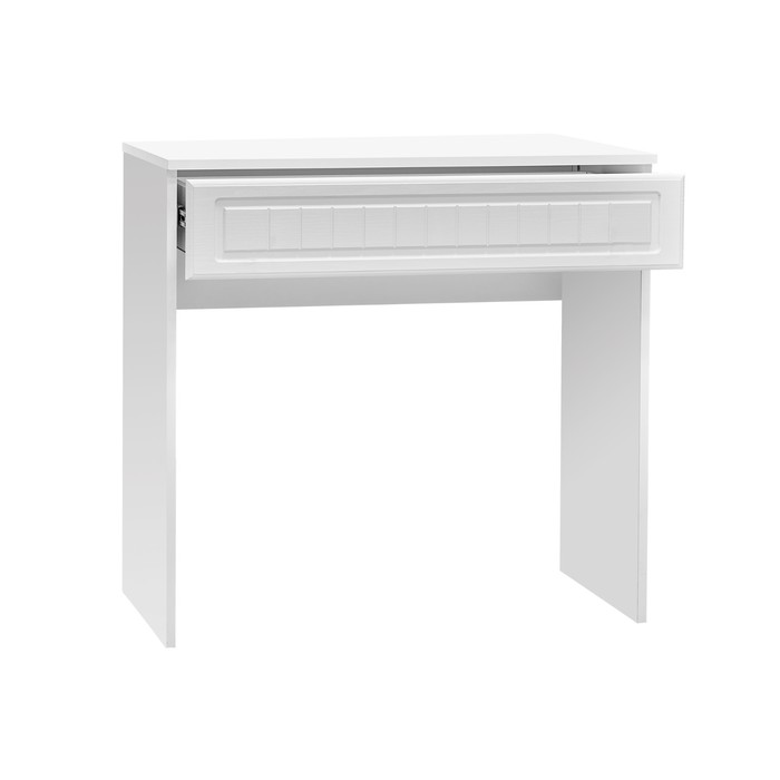 фото Стол с ящиком «монако», 802×434×775 мм, цвет белый олмеко